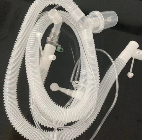 昌華一次性使用呼吸回路套件型號：麻醉管路型、呼吸管路型。